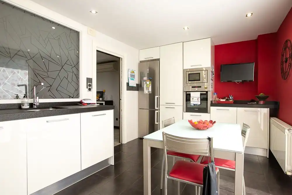 Cocina de Casa adosada en venta en Irurtzun con Aire acondicionado, Calefacción y Trastero