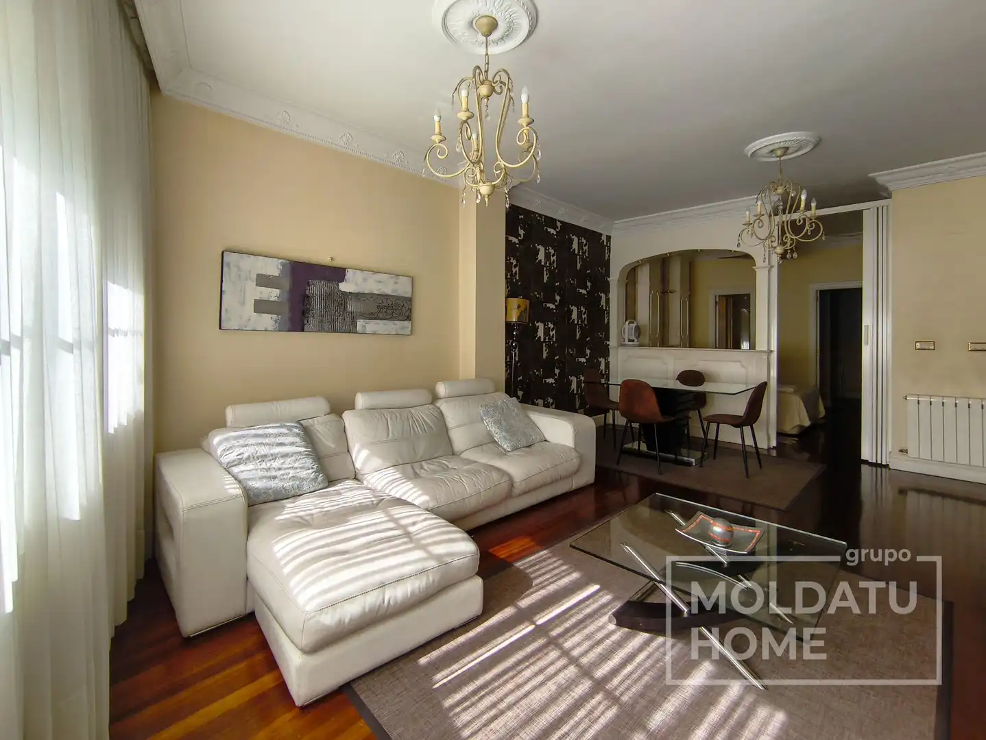 Sala de estar de Piso en venta en Abando - Albia