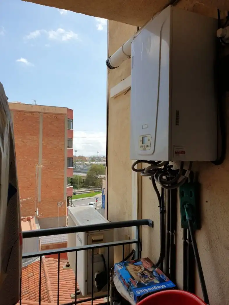 Terraza de Dúplex en venta en Terrassa con Aire acondicionado, Trastero y Amueblado