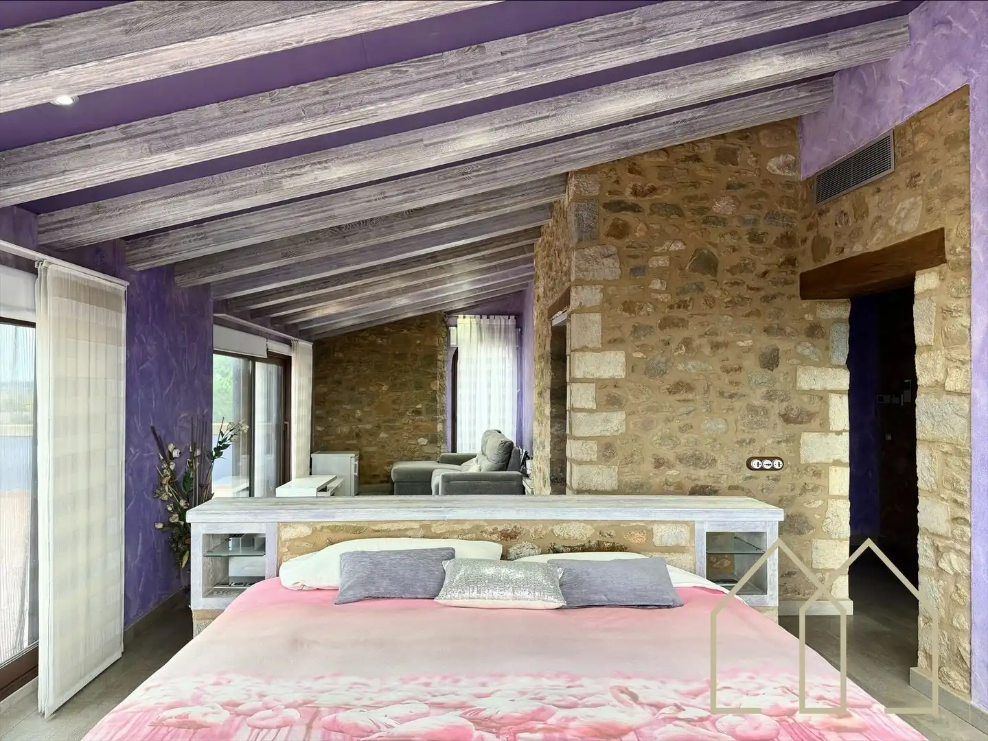 Habitación de Casa o chalet en venta en Sant Joan de Mollet con Aire acondicionado, Calefacción y Jardín privado