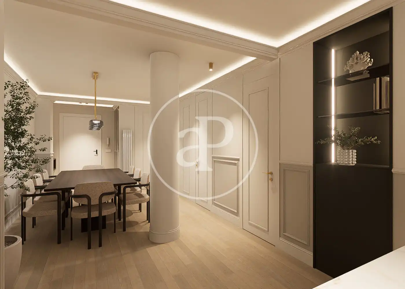 Comedor de Piso en venta en Madrid con Aire acondicionado, Calefacción y Amueblado