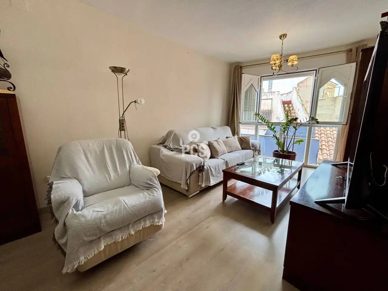 Vista exterior de Piso en venta en Totana con Balcón