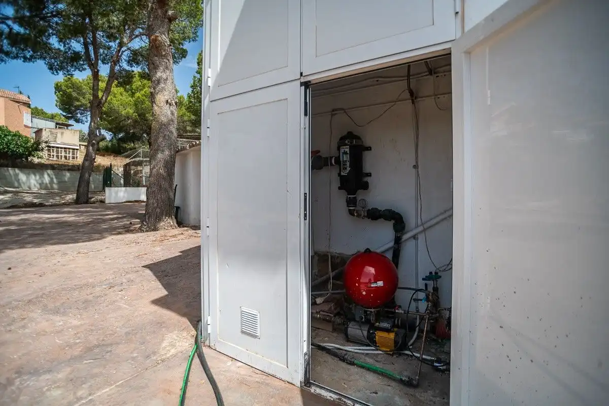 Vista exterior de Casa o xalet en venda en Murcia amb Calefacció, Jardí privat i Terrassa