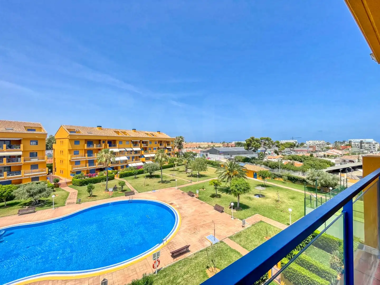 Schwimmbecken von Dachboden zum Verkauf in Dénia mit Klimaanlage, Heizung und Terrasse
