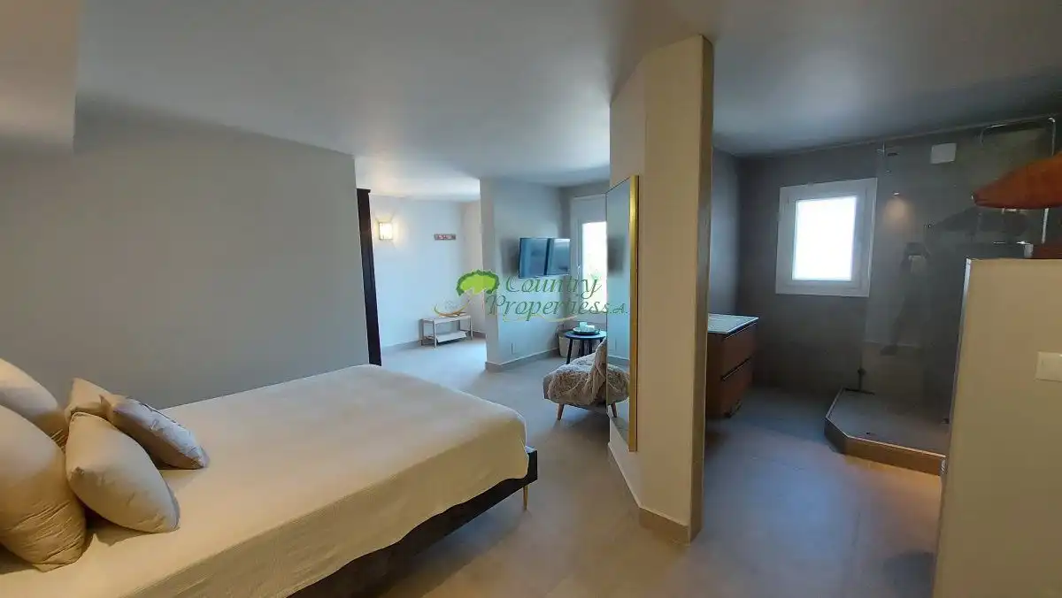 Habitación de Finca rústica en venta en Cómpeta con Aire acondicionado, Terraza y Trastero