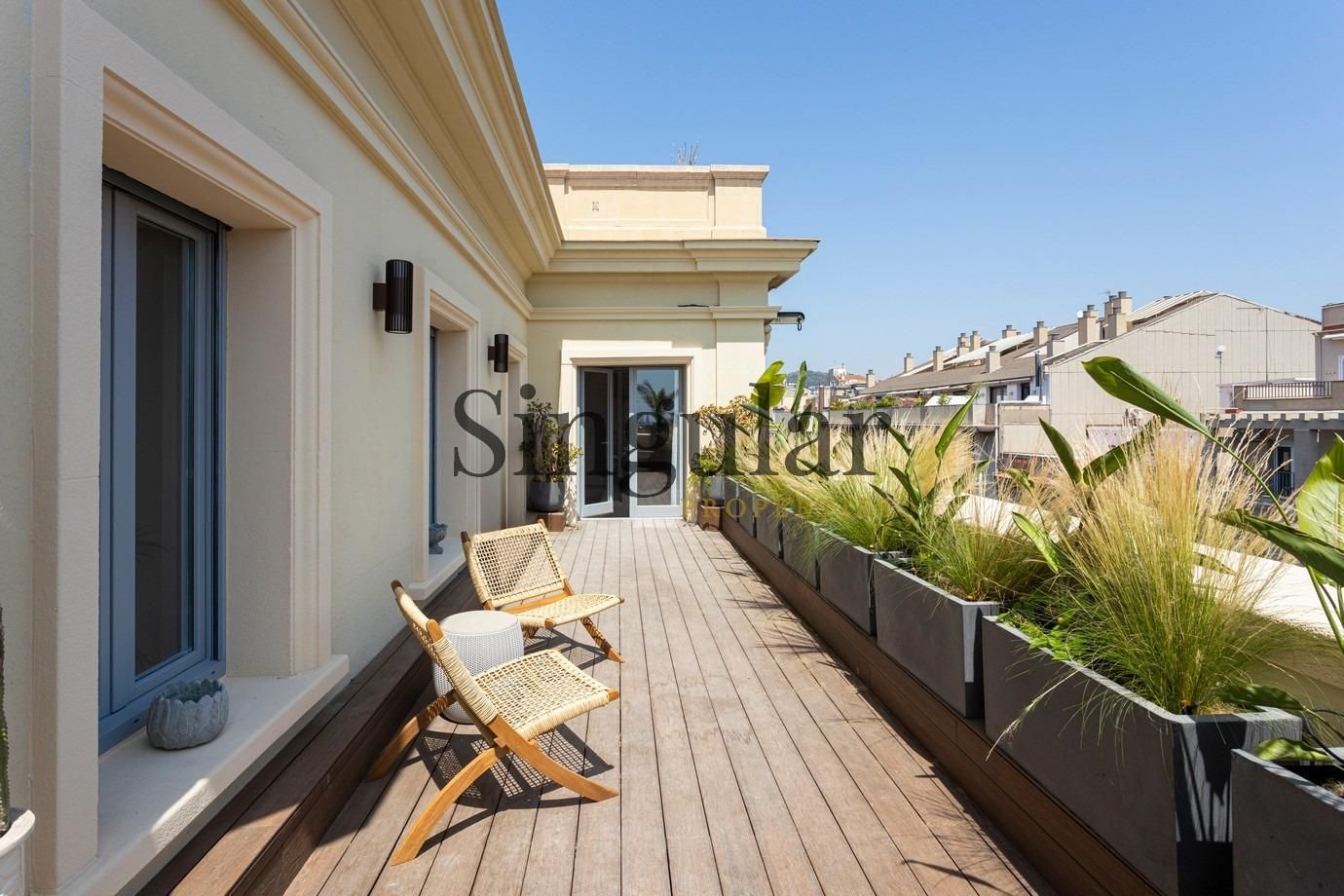 Terrassa de Àtic en venda en  Barcelona Capital amb Aire condicionat i Terrassa