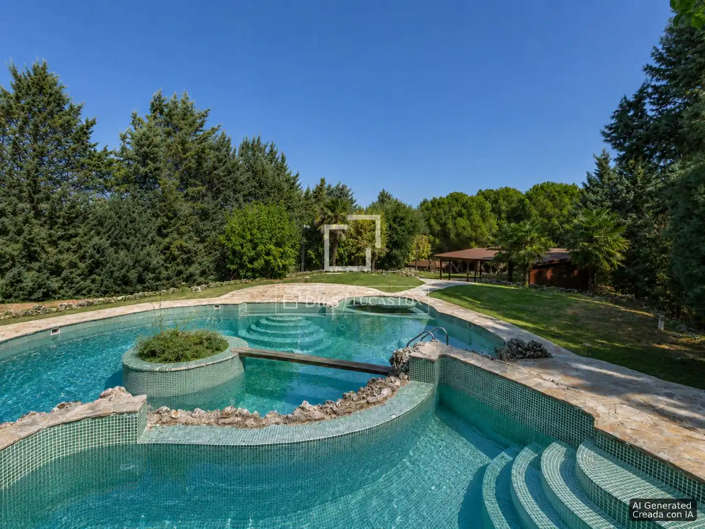Piscina de Finca rústica en venda en Algete amb Aire condicionat, Calefacció i Jardí privat
