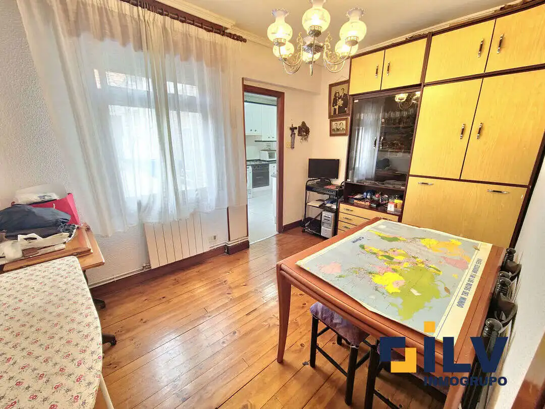 Kitchen of Flat for sale in Bilbao   with Heating, Terrace and Storage room