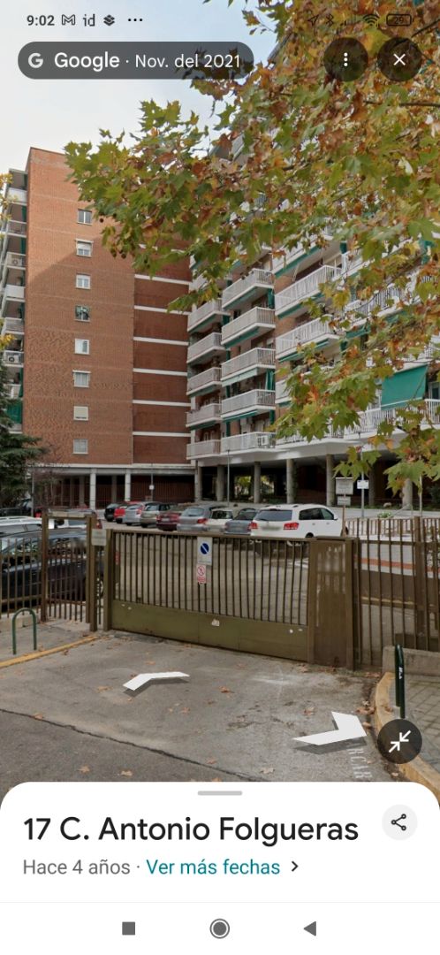 Exterior view of Garage for sale in  Madrid Capital