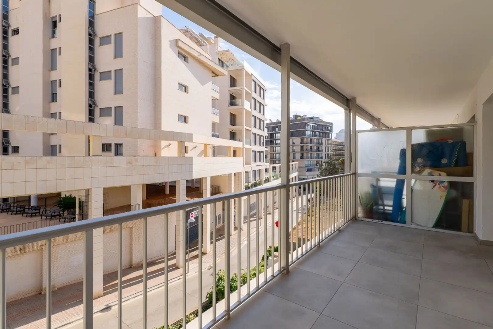 Terrace of Flat for sale in Calpe / Calp  with Air Conditioner and Heating
