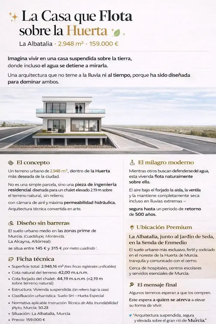 Vista exterior de Residencial en venda en Murcia