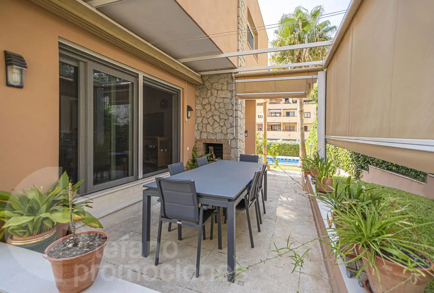 Terrasse von Haus oder Chalet zum Verkauf in Málaga mit Klimaanlage, Privatgarten und Terrasse