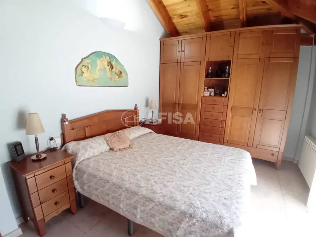 Bedroom of Houses for sale in Sant Pere de Vilamajor  with Air Conditioner, Heating and Private garden