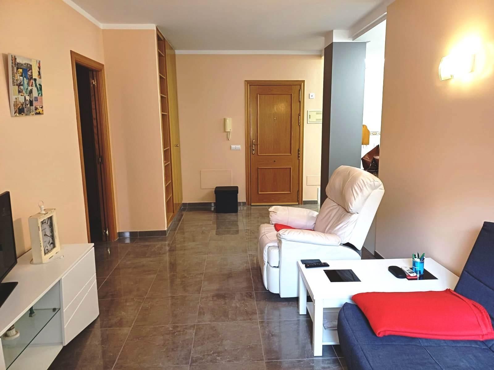 Sala d'estar de Planta baixa en venda en  Palma de Mallorca amb Aire condicionat i Piscina comunitària