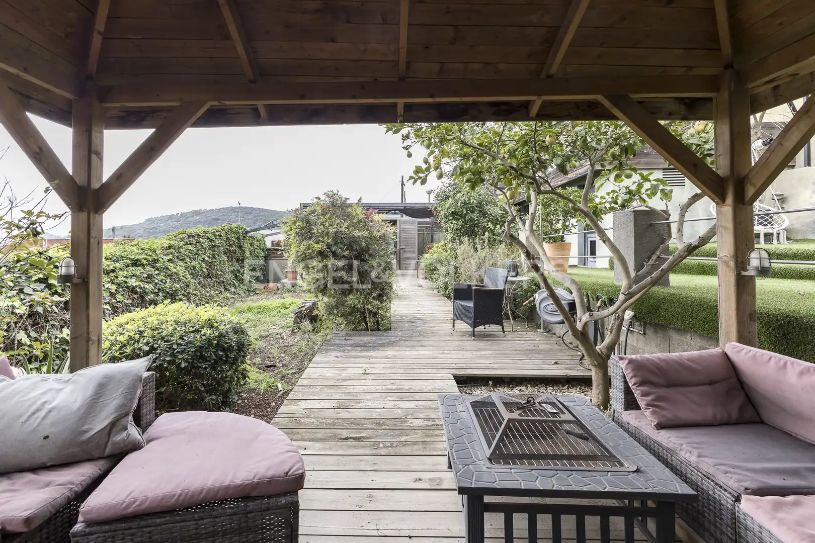 Terraza de Casa o chalet en venta en Barcelona con Aire acondicionado, Calefacción y Jardín privado