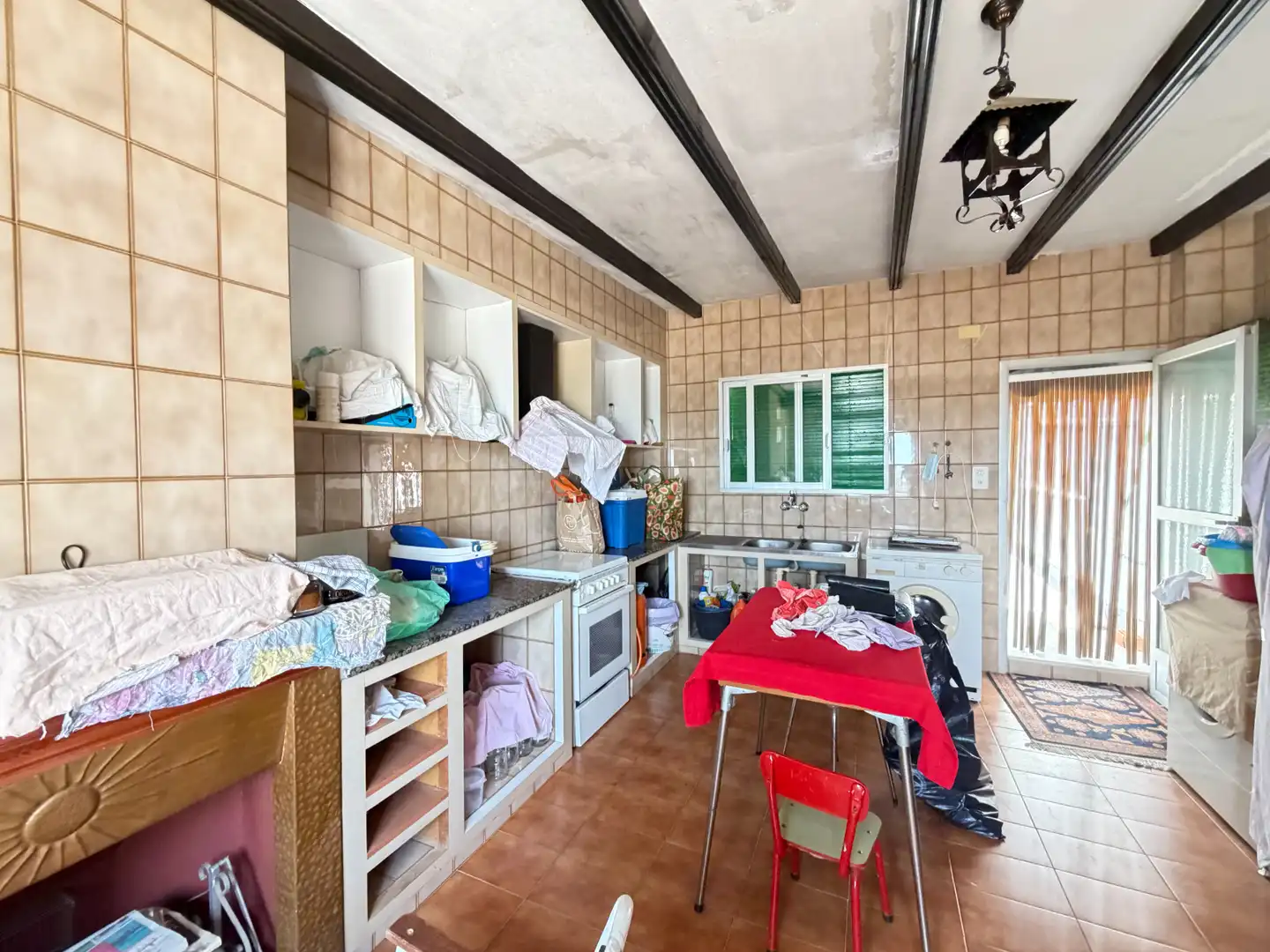 Cocina de Piso en venta en Carlet con Terraza, Trastero y Amueblado