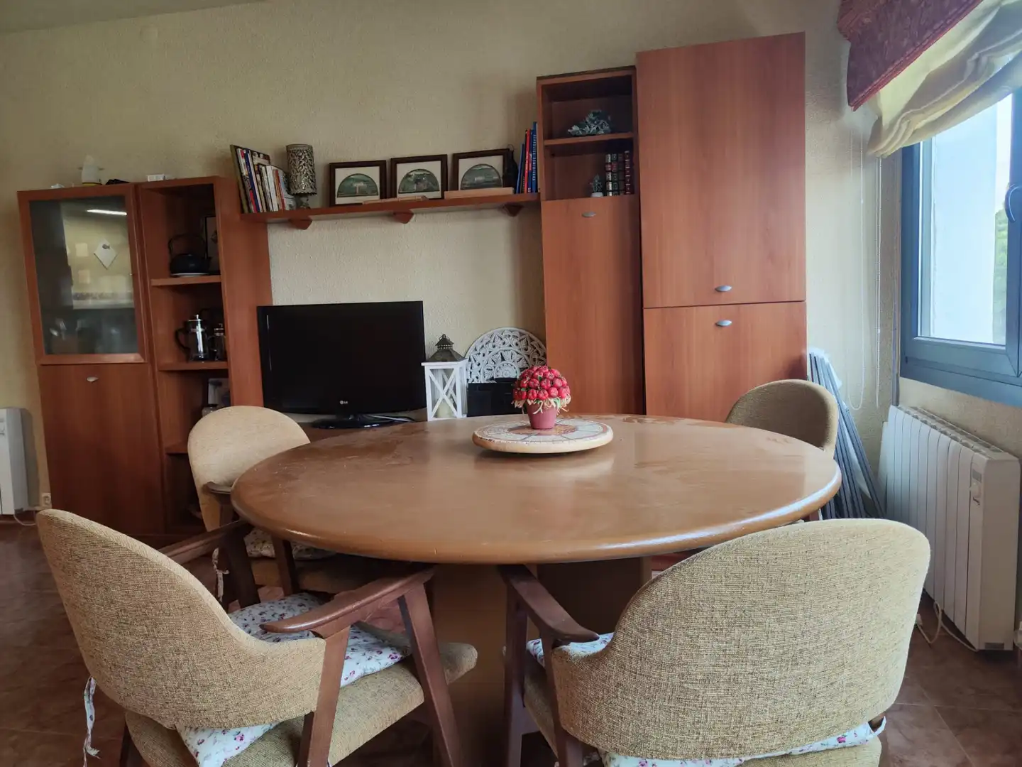 Dining room of Flat for rent in La Ràpita  with Furnished, Oven and Washing machine