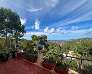 Exterior view of House or chalet for sale in Sant Josep de sa Talaia  with Air Conditioner, Heating and Terrace