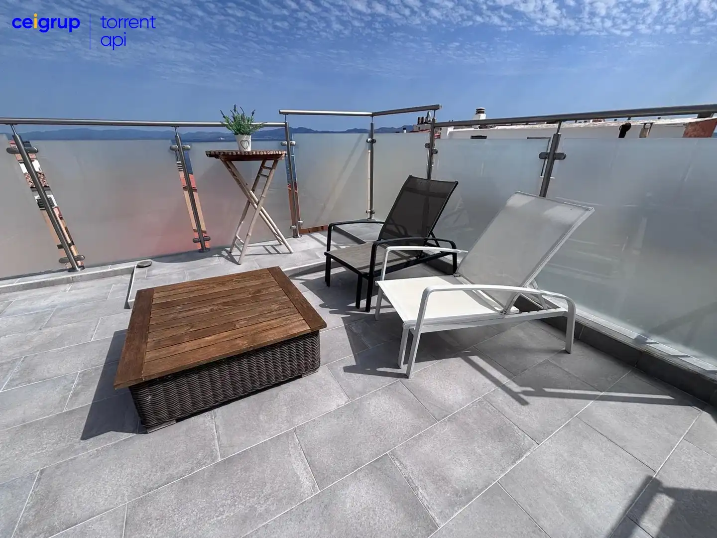 Terrace of Attic for sale in L'Escala  with Air Conditioner and Terrace