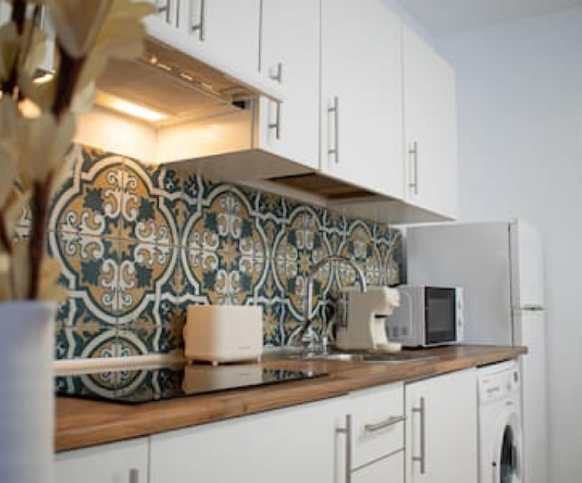 Cuina de Apartament en venda en Mérida amb Aire condicionat i Moblat