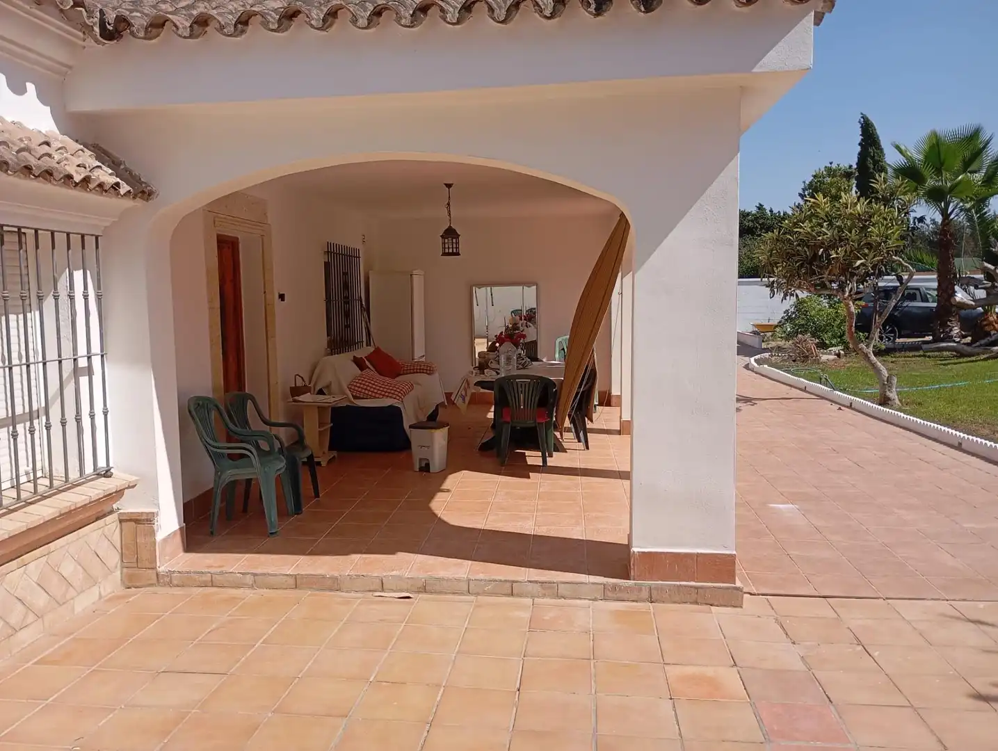 Terraza de Casa o chalet en venta en Chiclana de la Frontera con Jardín privado y Piscina comunitaria