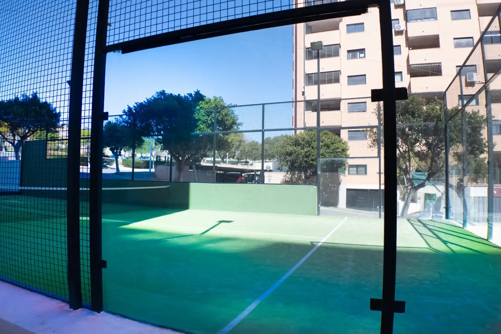 Terrasse von Wohnung zum Verkauf in Villajoyosa / La Vila Joiosa mit Klimaanlage, Heizung und Privatgarten