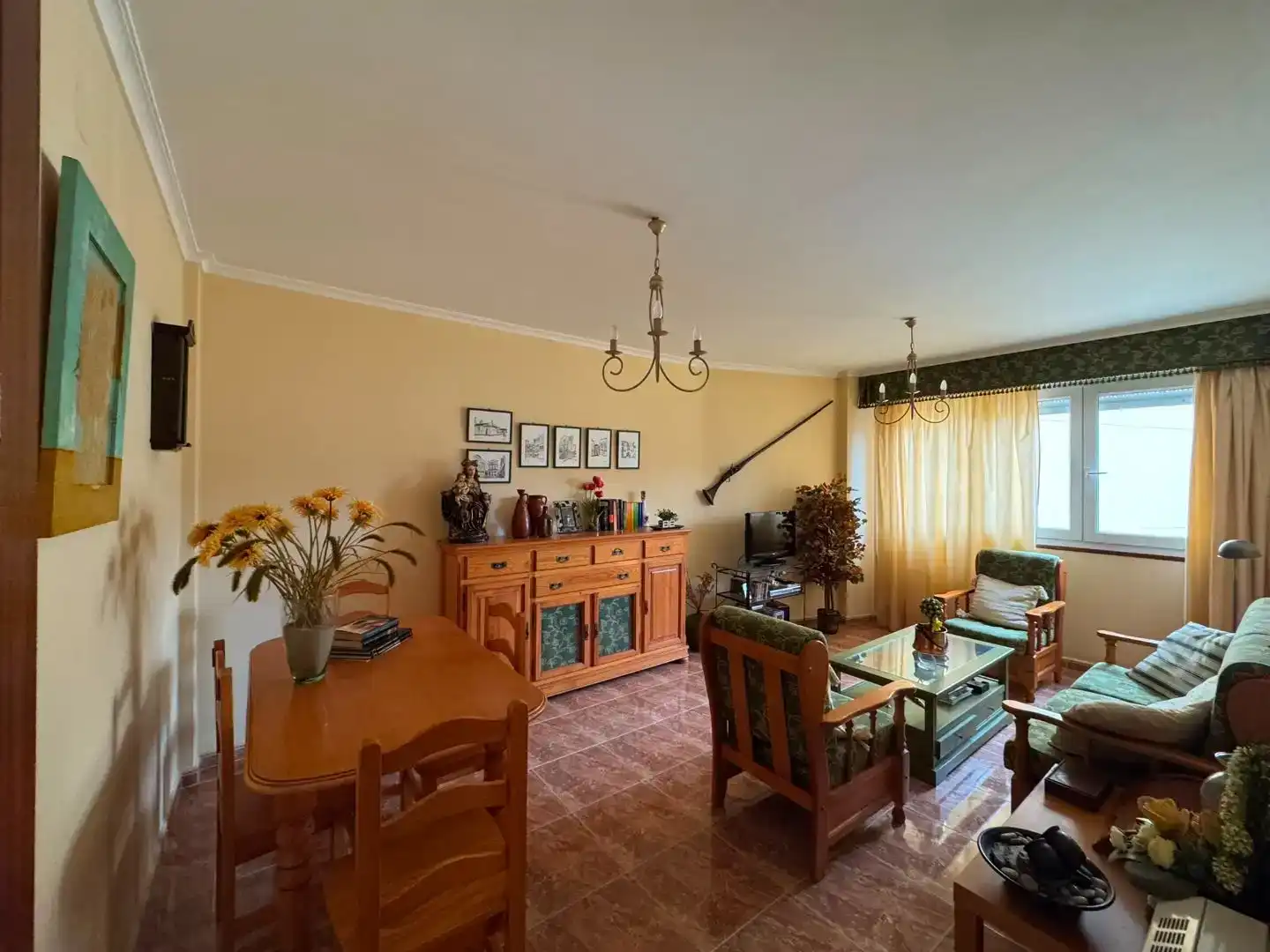 Wohnzimmer von Wohnung zum Verkauf in Viveiro