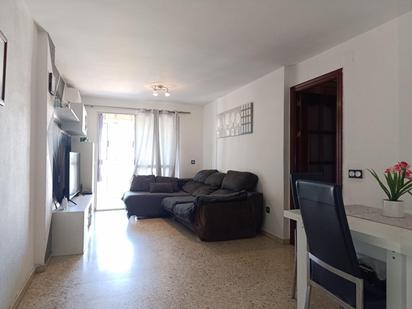 Sala d'estar de Pis en venda en  Sevilla Capital amb Aire condicionat, Calefacció i Jardí privat