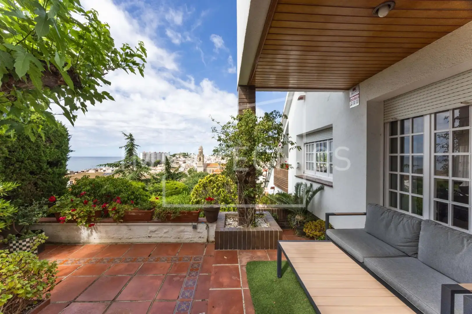 Terrassa de Casa o xalet en venda en Canet de Mar amb Calefacció, Jardí privat i Terrassa