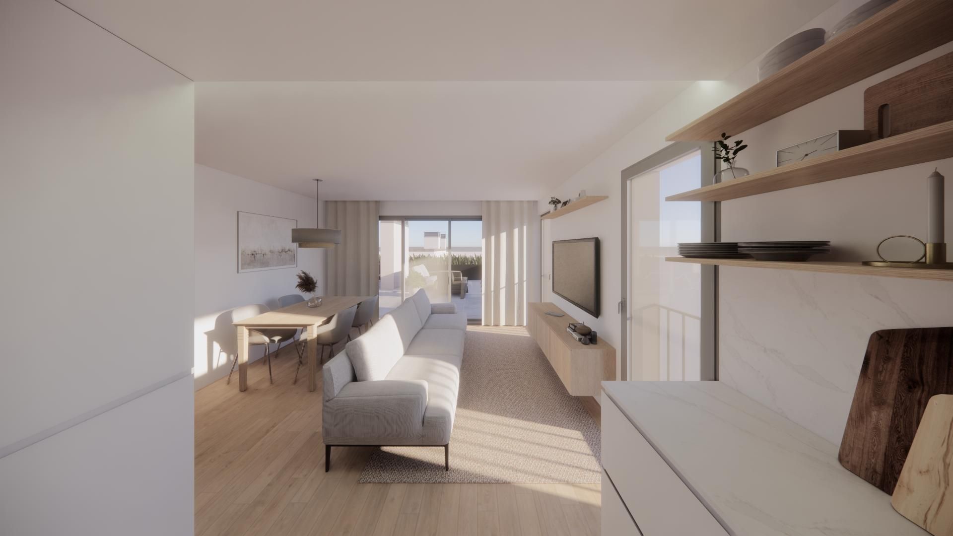 Sala de estar de Piso en venta en Sabadell con Calefacción