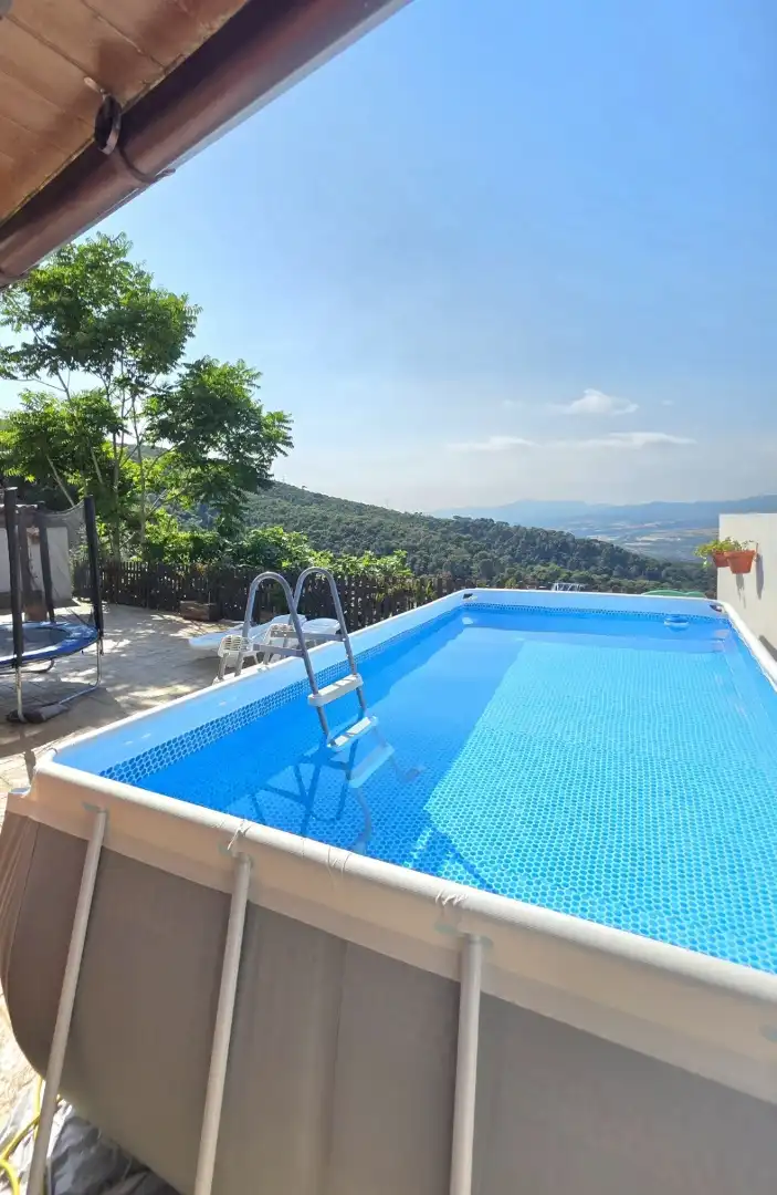 Schwimmbecken von Haus oder Chalet zum Verkauf in Sant Fost de Campsentelles mit Heizung, Privatgarten und Abstellraum