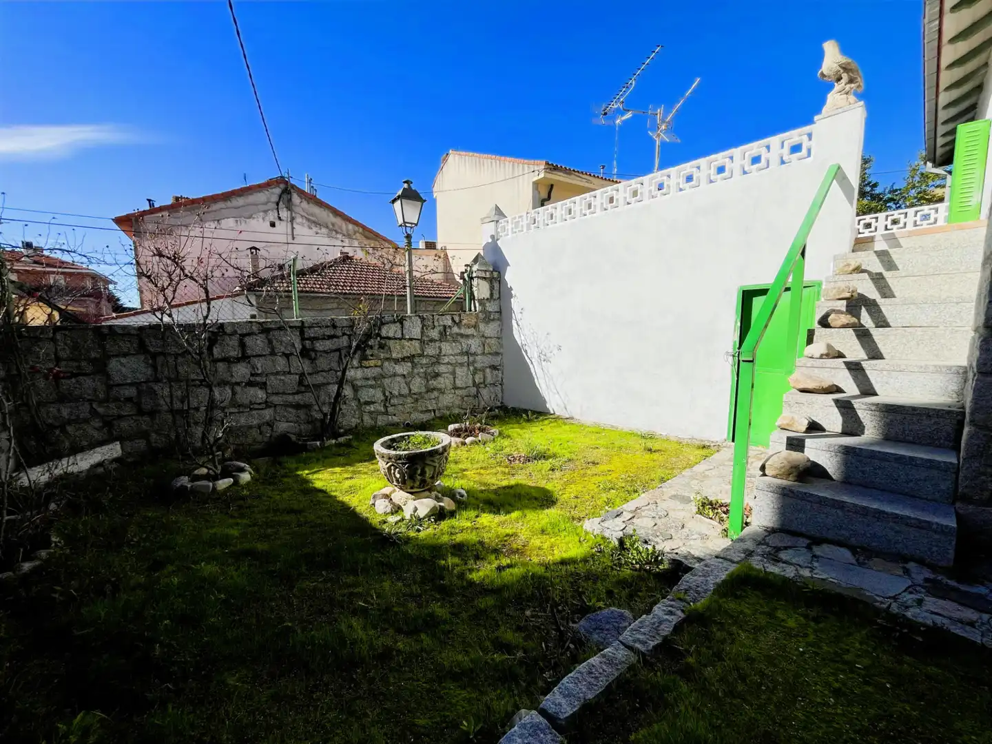 Jardí de Casa o xalet en venda en Guadarrama amb Calefacció, Jardí privat i Terrassa