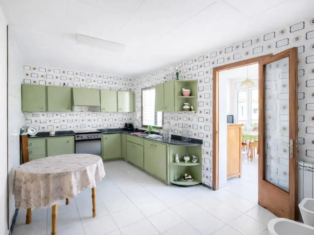 Cocina de Casa o chalet en venta en El Pla del Penedès con Horno