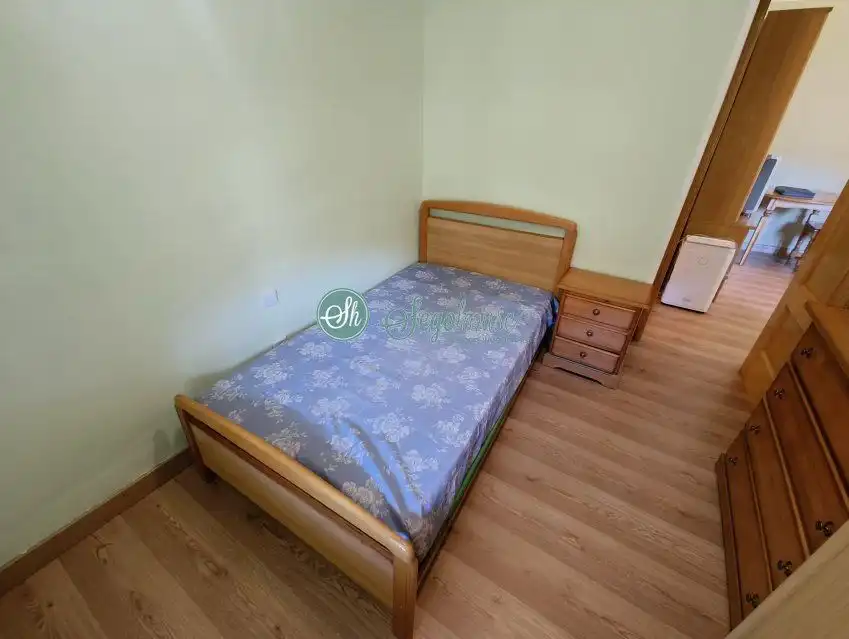 Bedroom of Flat for sale in Segovia  with Heating, Terrace and Furnished