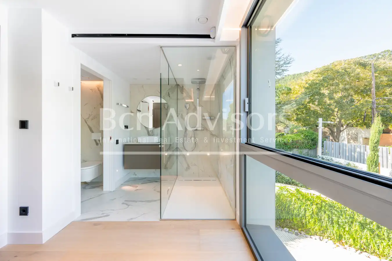 Baño de Casa o chalet en venta en Barcelona con Aire acondicionado, Calefacción y Jardín privado