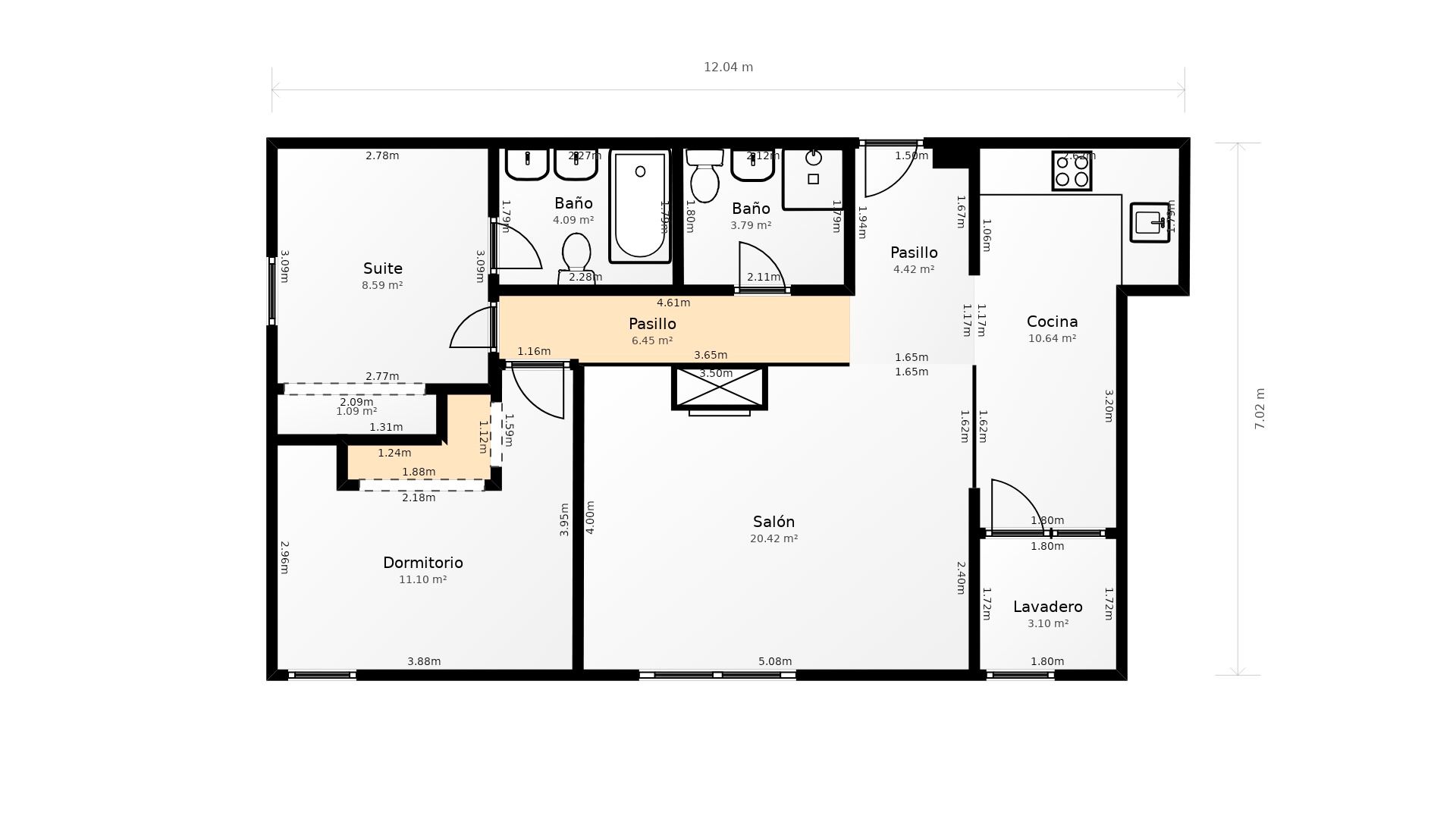 Wohnung zur Miete in Virgen del Cortijo - Manoteras