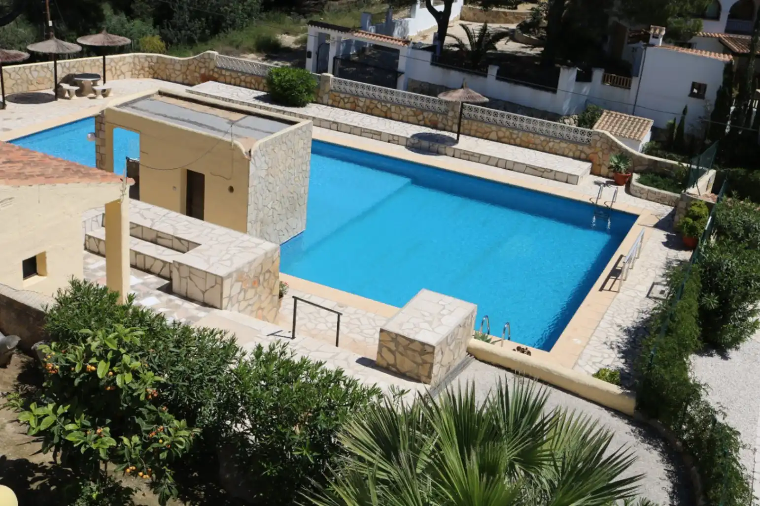 Piscina de Apartamento en venta en Moraira con Aire acondicionado, Calefacción y Terraza