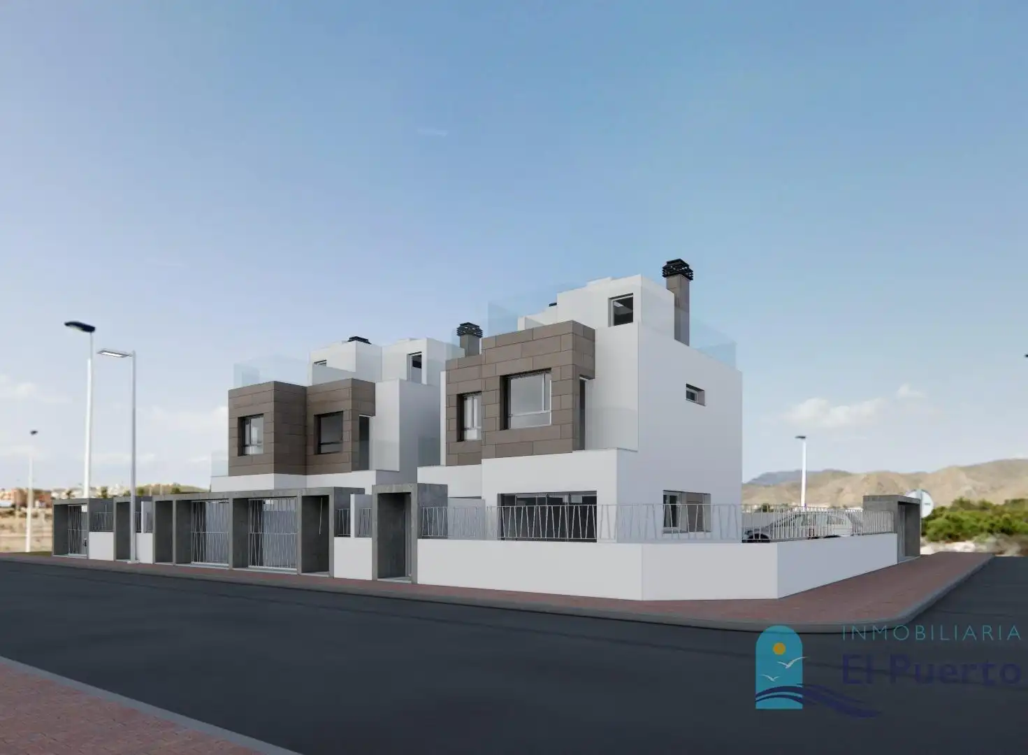 Vista exterior de Dúplex en venda en Mazarrón amb Terrassa, Piscina i Balcó