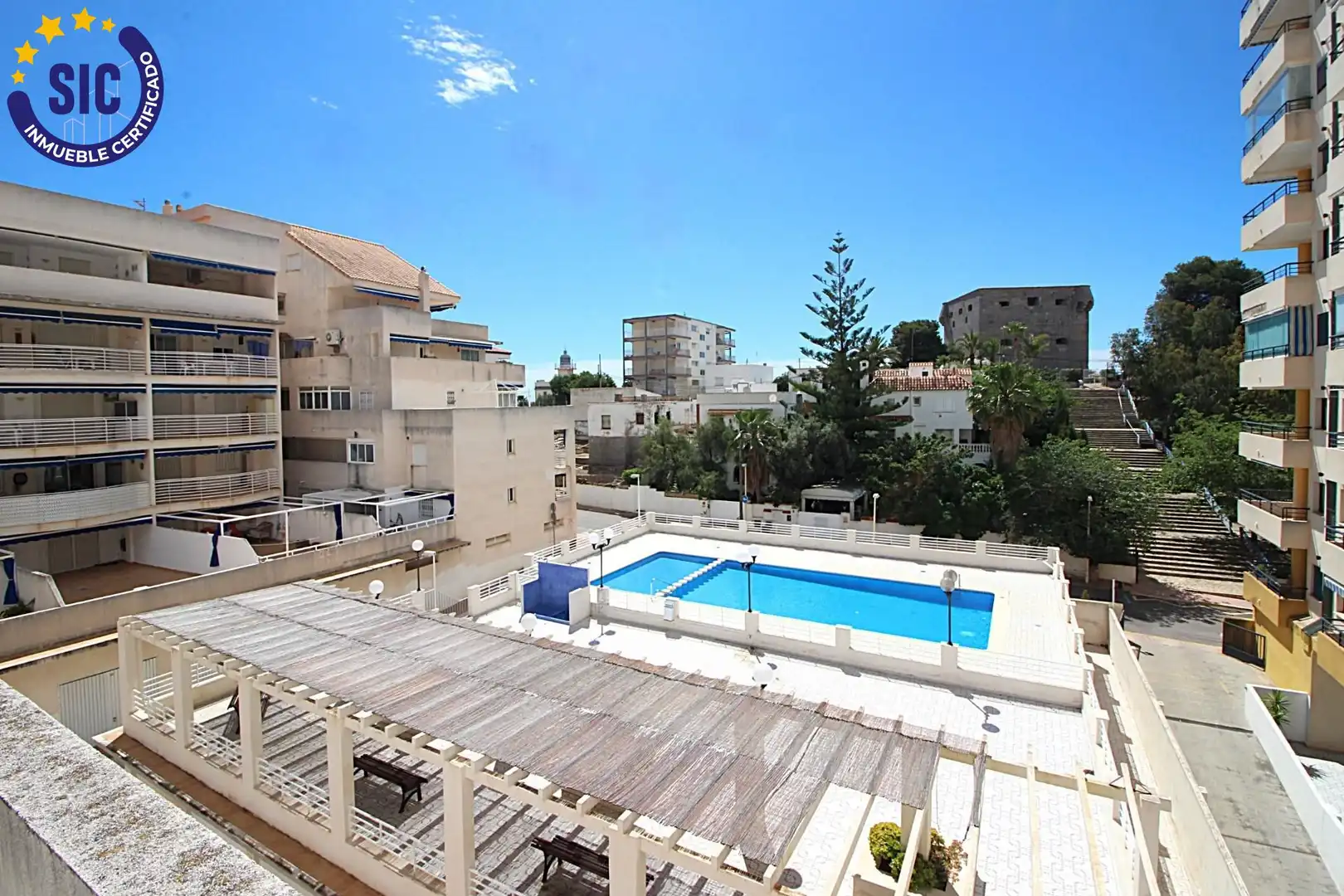 Piscina de Apartament en venda en Oropesa del Mar / Orpesa amb Terrassa, Traster i Moblat