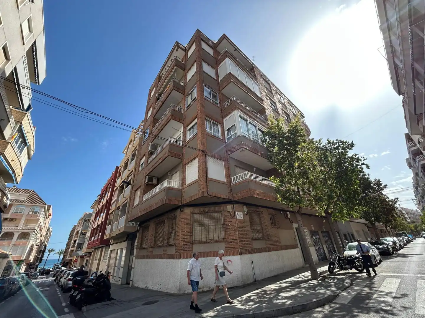 Vista exterior de Apartamento en venta en Torrevieja con Aire acondicionado, Amueblado y Balcón