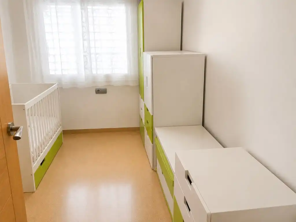 Bedroom of Flat for sale in Rubí  with Air Conditioner and Furnished
