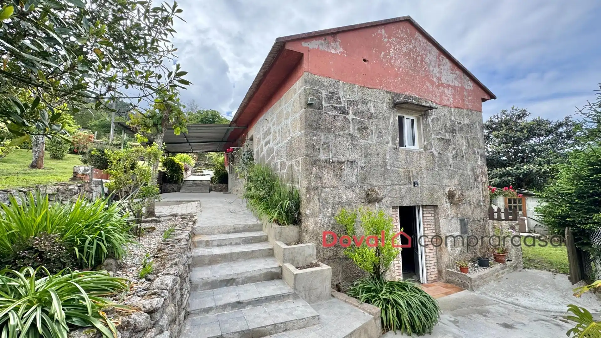 Vista exterior de Casa o xalet en venda en Gondomar