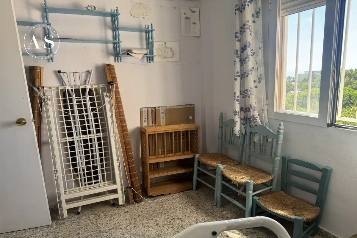 Bedroom of Flat for sale in Málaga  with Terrace