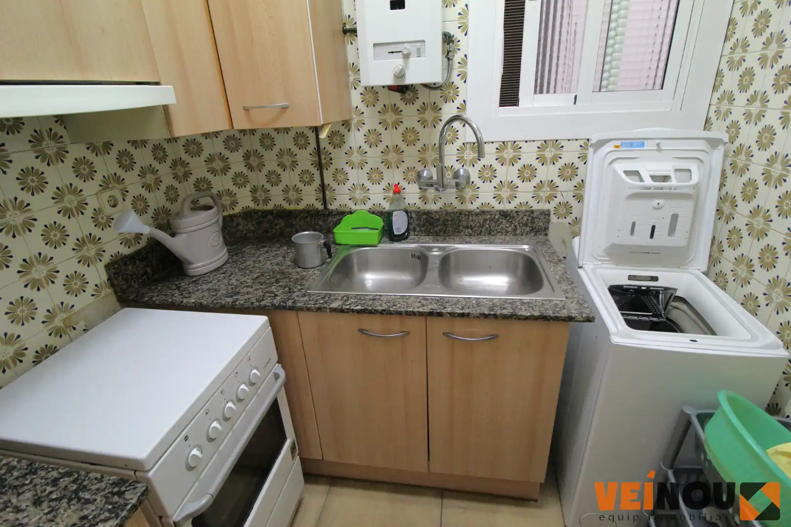 Cocina de Piso en venta en Barcelona con Balcón