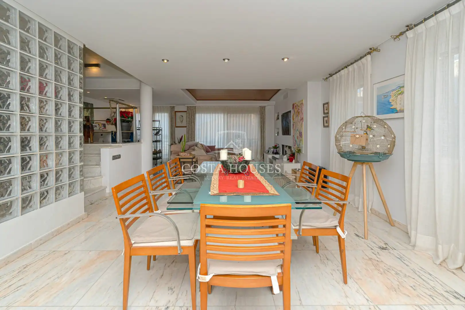 Dining room of Houses for sale in Jávea / Xàbia  with Air Conditioner, Heating and Terrace