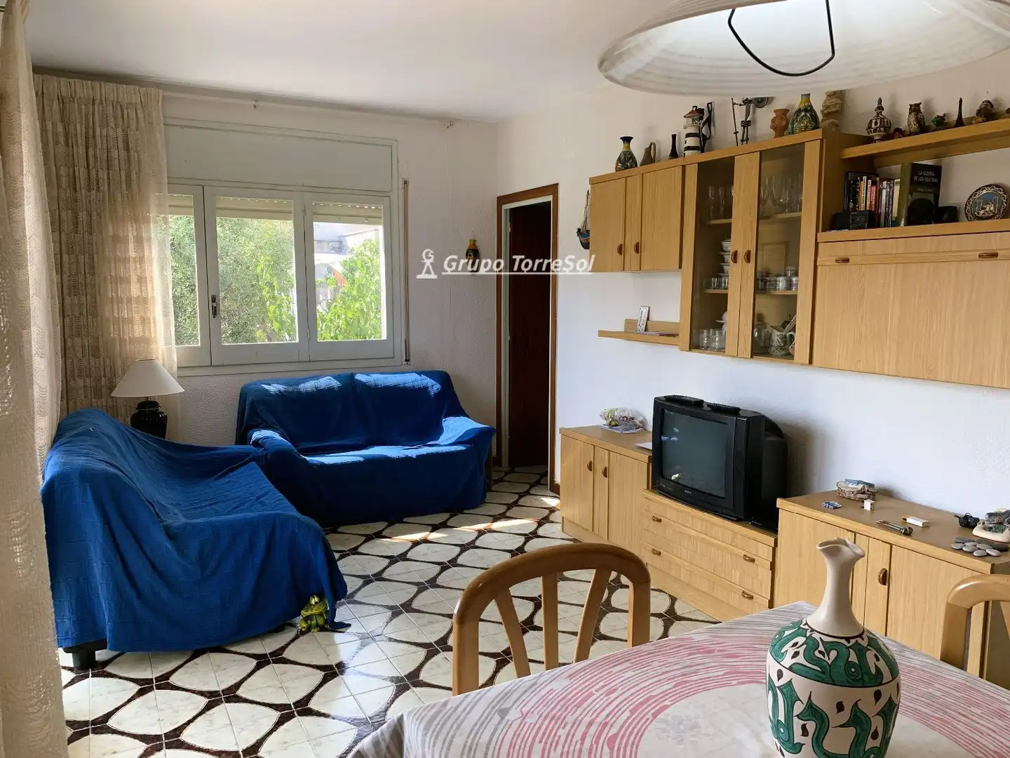 Living room of Flat for sale in Calafell  with Terrace and Storage room
