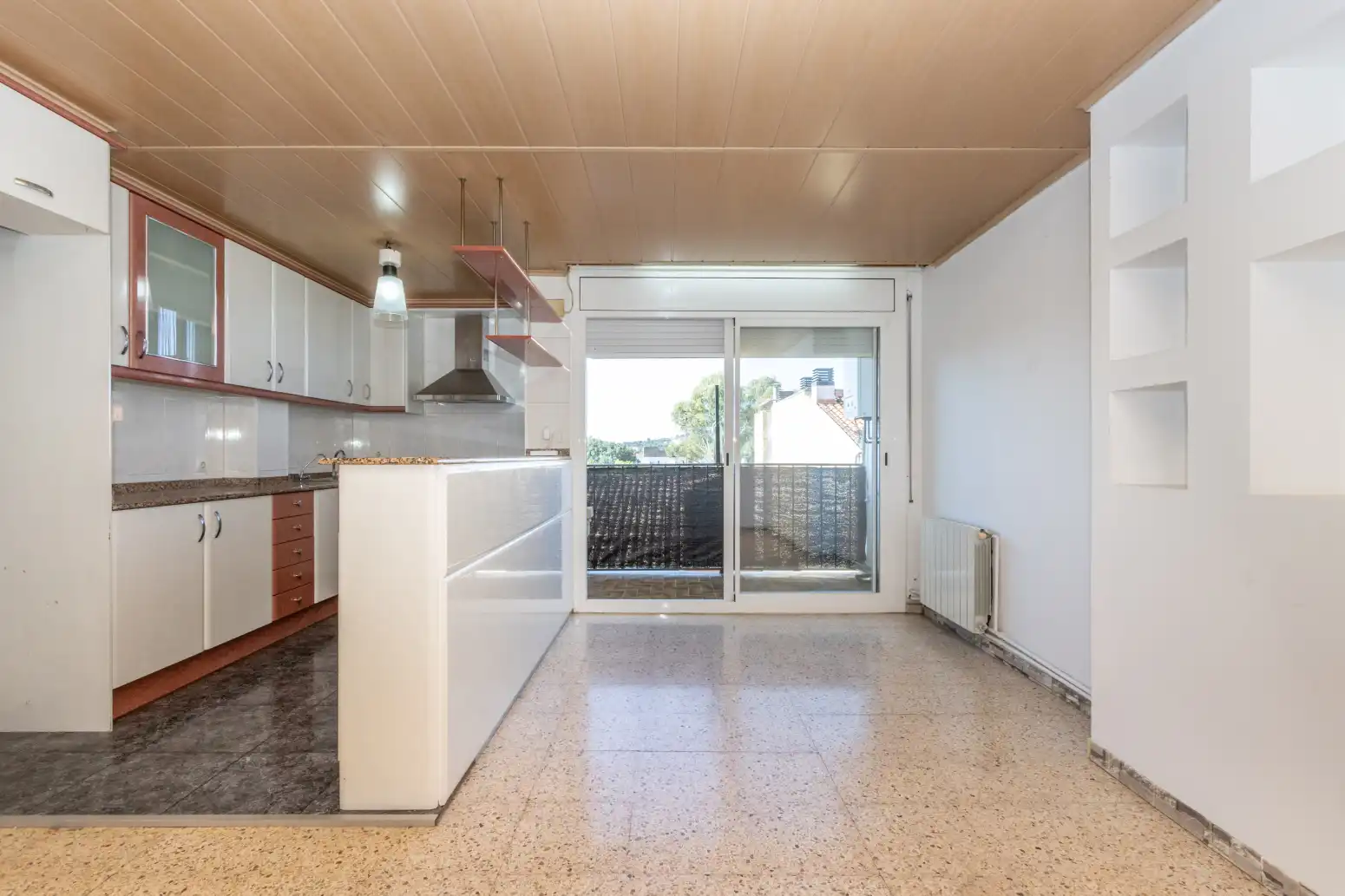 Kitchen of Flat for sale in Terrassa  with Heating, Storage room and Balcony
