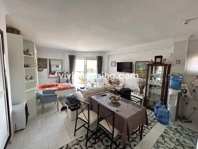 Sala de estar de Apartamento en venta en Puerto de la Cruz con Terraza, Amueblado y Horno
