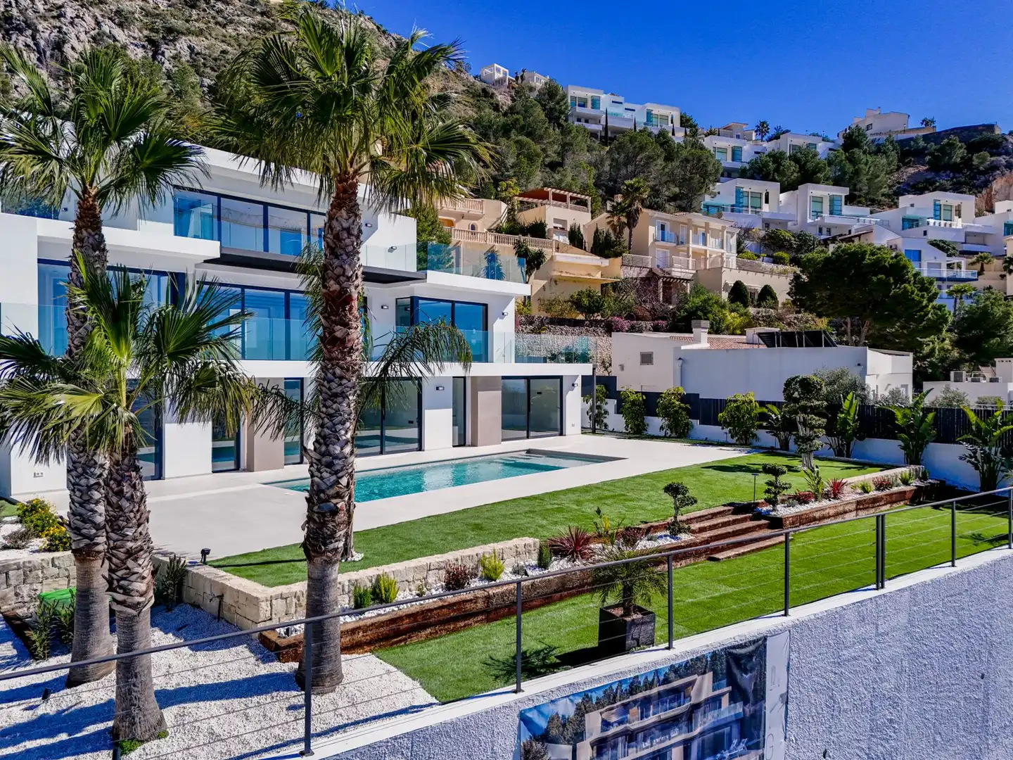 Vista exterior de Casa o chalet en venta en Altea con Aire acondicionado, Calefacción y Jardín privado