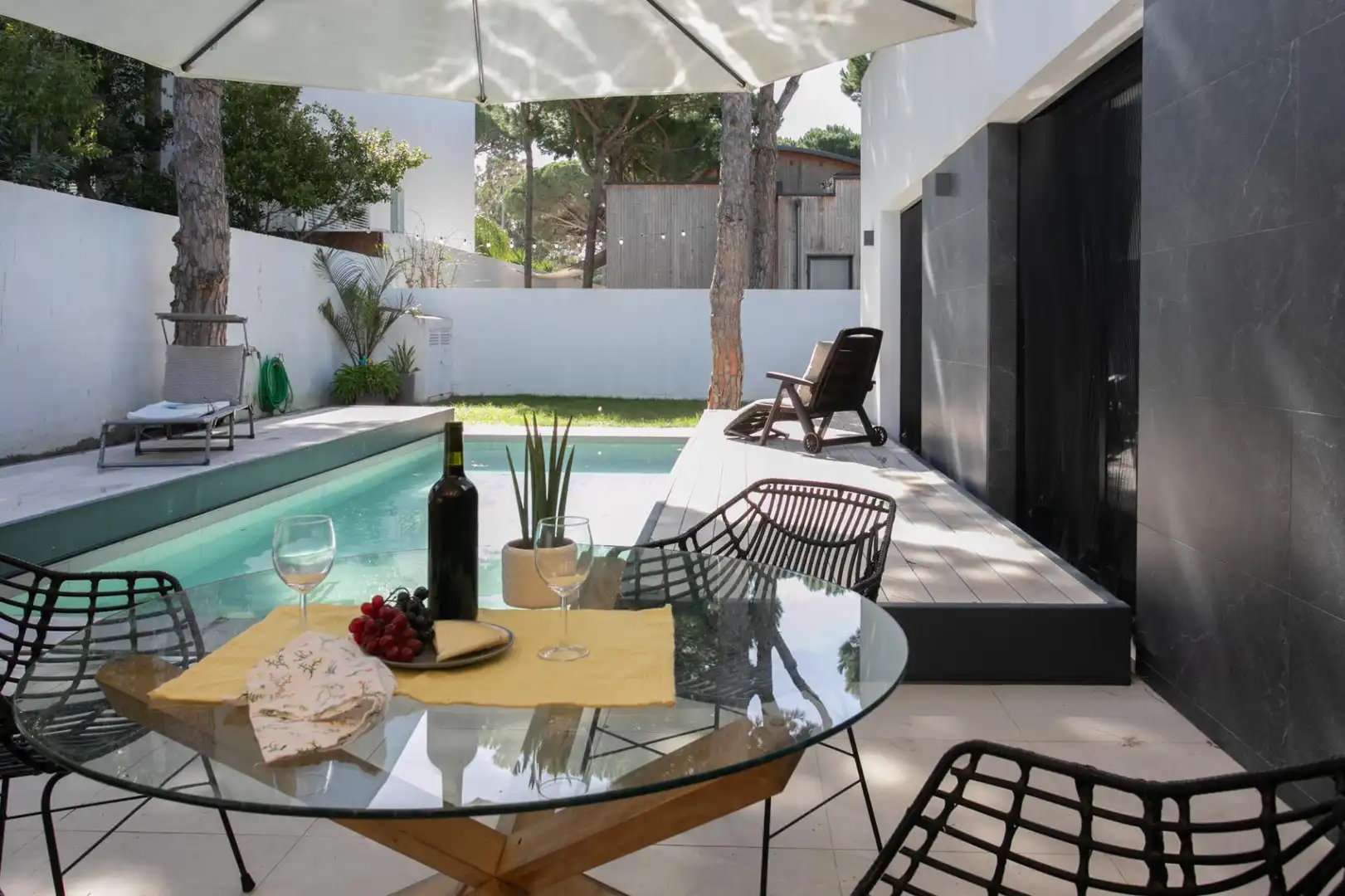 Terraza de Casa o chalet en venta en Chiclana de la Frontera con Jardín privado, Terraza y Piscina
